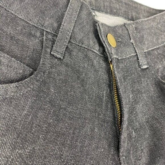 Ryb Ride Your Bike Black Summer Shade Denim Jean Cycling Shorts 9.5 oz US 27 - Picture 10 of 16